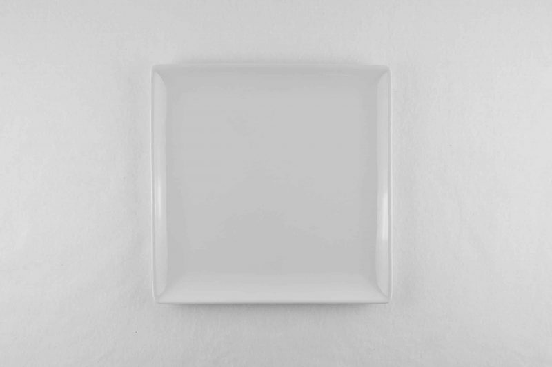Assiette carrée 25 cm