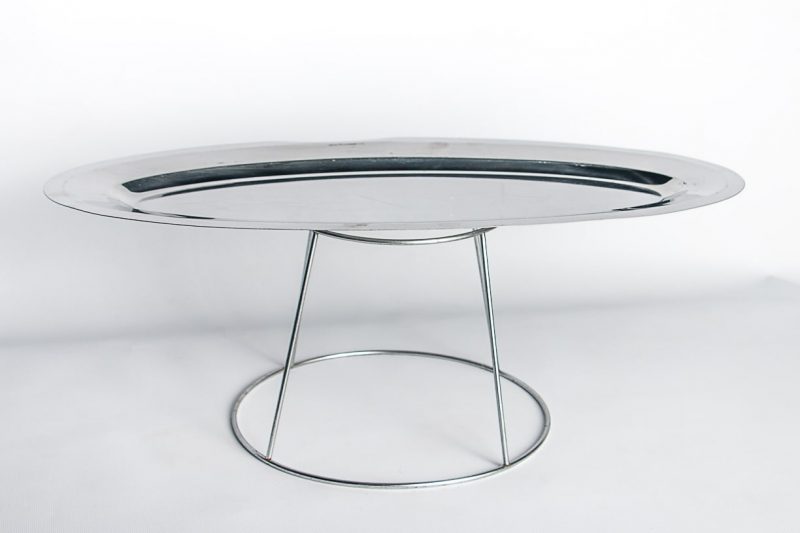 Plat inox 60 cm