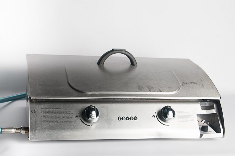 Plancha à gaz